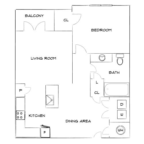 Treeline Timber Creek - Garner, NC - Diagram