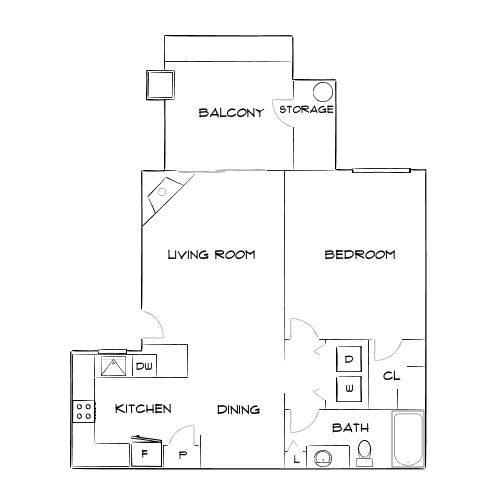 Lumiere Chandler - Chandler, AZ - Floor Plan Diagram