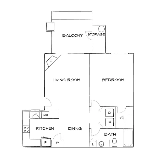 Lumiere Chandler - Chandler, AZ - Floor Plan Diagram
