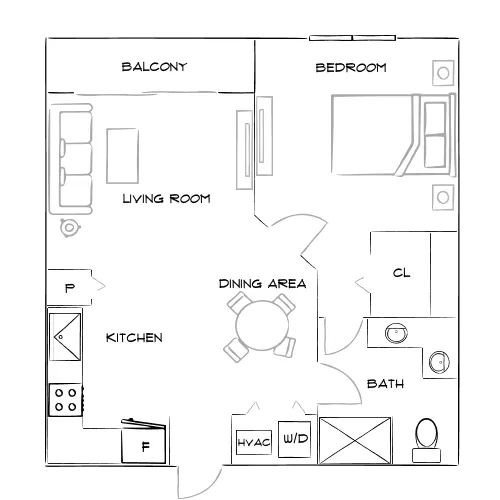 Milano Lakes - Naples, FL - Furnished Diagram