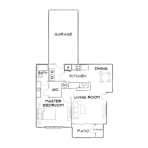Bay Club - Jacksonville, FL - Furnished Diagram