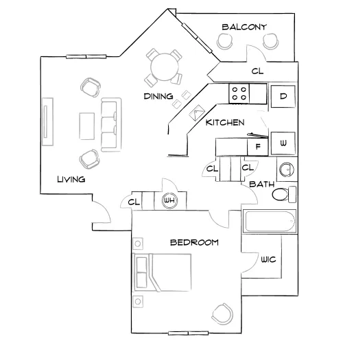 Winthrop West - Riverview, FL - Furnished Diagram