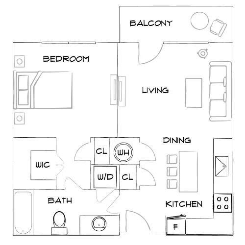 Horizon at Wiregrass Ranch - Wesley Chapel, FL - Furnished Diagram