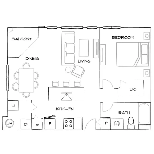 Indigo West - Orlando, FL - Furnished Diagram