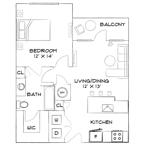 Venue at Lakewood Ranch - Bradenton, FL - Furnished Diagram