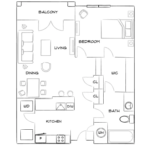 Green Park - Tucker, GA - Furnished Diagram