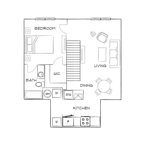 Burano Hunters Creek - Orlando, FL - Furnished Diagram