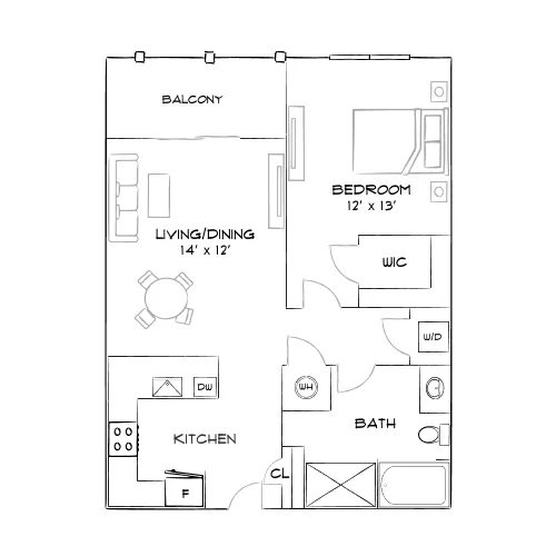 Aster at Lely Resort - Naples, FL - Furnished Diagram