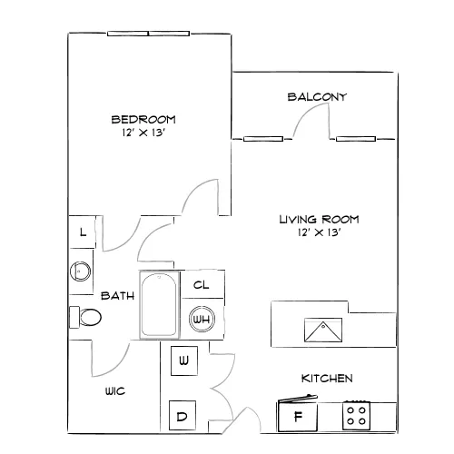 Cue - Jacksonville, FL - Diagram