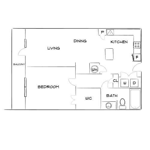 Design 1A10 floor plan