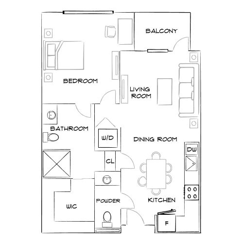 The Broadway - Oakland, CA - Furnished Diagram