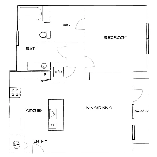 Addison at South Tryon - Charlotte, NC - Diagram