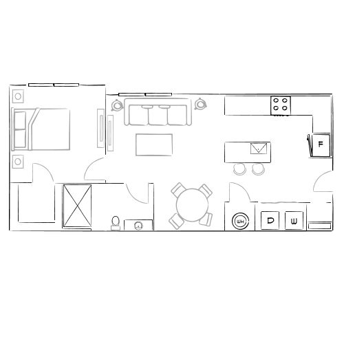 Lofts at Highlands - Longmont, CO - Furnished Diagram