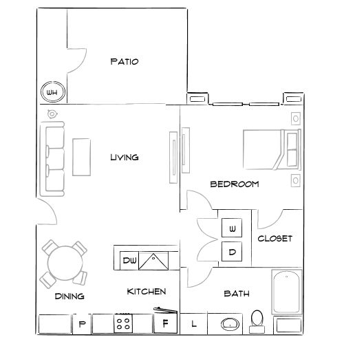 Lassalle Place – Moreno Valley, CA - Floor Plan Diagram