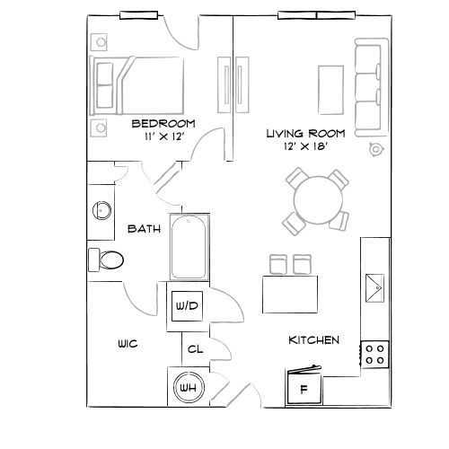 Park and Market - Raleigh, NC - Furnished Diagram
