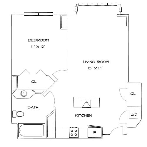 Elevate – Cambridge, MA – Floor Plan Diagram