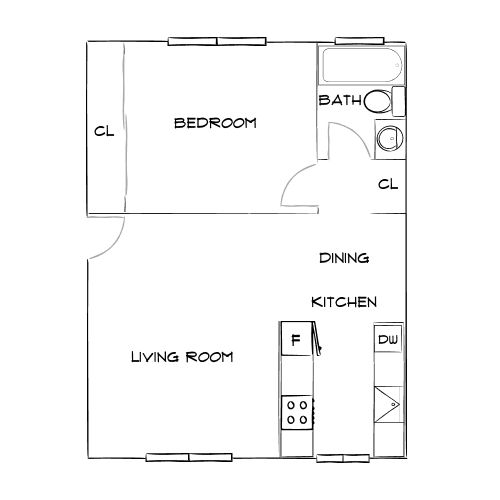 Palms Apartments - San Diego, CA - Diagram