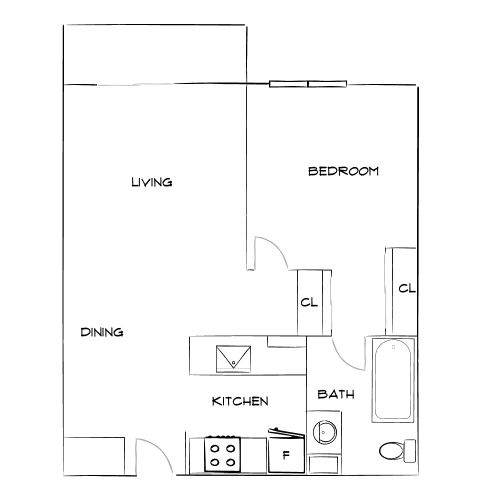 Bay Apartments - San Diego, CA - Diagram