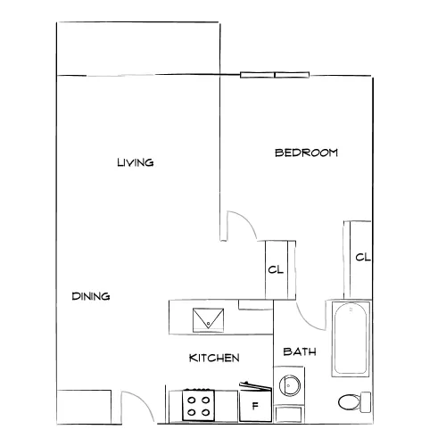 Bay Apartments - San Diego, CA - Diagram