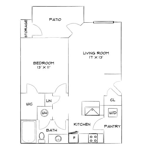 Crestview at Apex Apartments - Apex, NC - Diagram