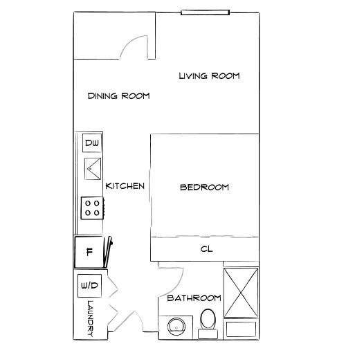 The Broadway - Oakland, CA - Diagram