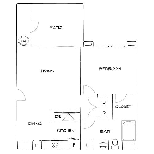 Lassalle Place – Moreno Valley, CA - Floor Plan Diagram