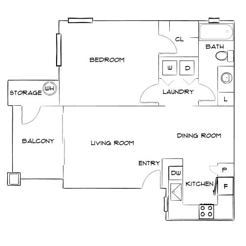 Sierra Foothills - Ahwatukee, AZ - Floor Plan Diagram