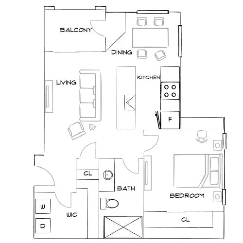 Zerzura - Las Vegas, NV - Furnished Diagram