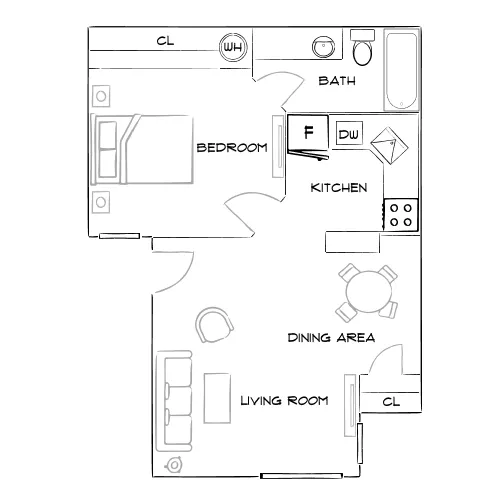Solis at Flamingo - Las Vegas, NV - Furnished Diagram