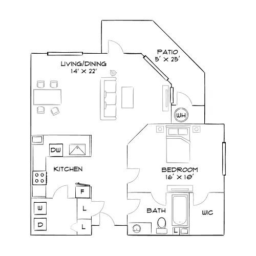 Villas at Towngate - Moreno Valley, CA - Diagram
