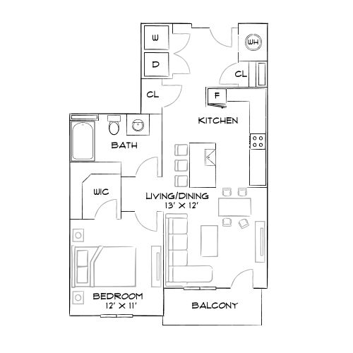 Grant Row Lofts - Thornton, CO - Diagram