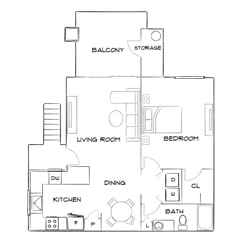 Lumiere Chandler - Chandler, AZ - Floor Plan Diagram