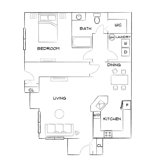 Solace Timacuan - Lake Mary, FL - Furnished Diagram