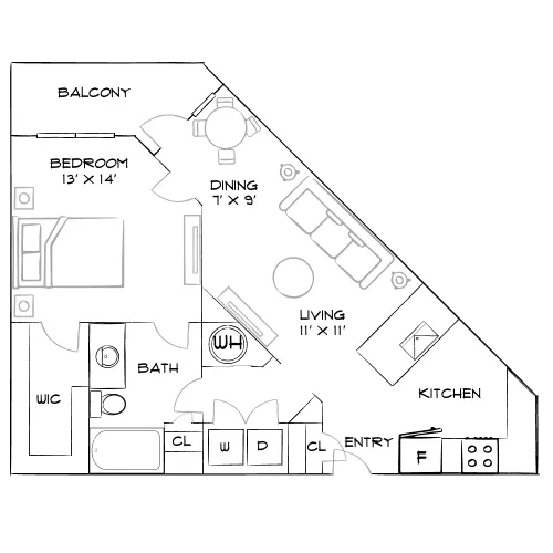 The Pearl Of Viera - Melbourne, FL - Furnished Diagram