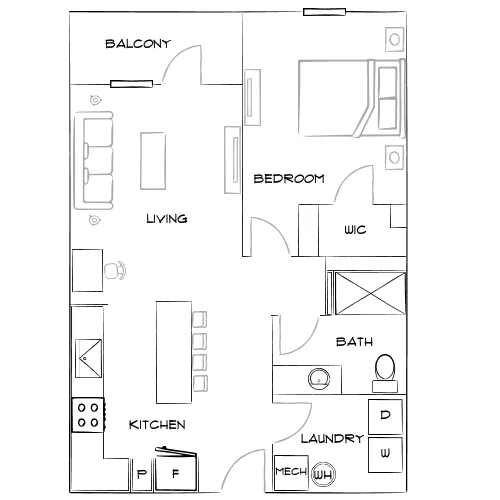 Lirio at Rafina - Davenport, FL - Furnished Diagram