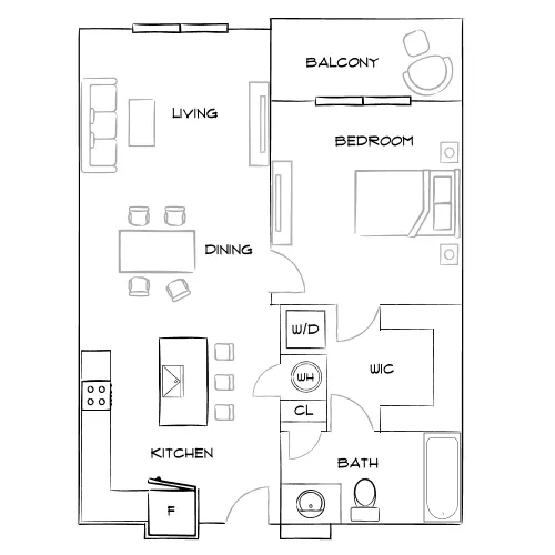 The Rosery - NW Largo, FL - Diagram
