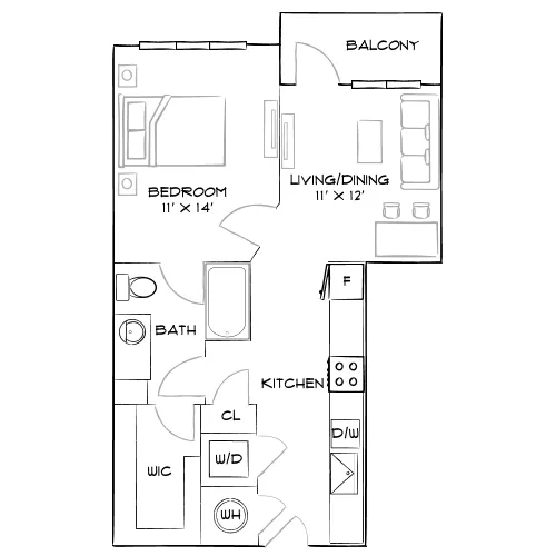 Emory Point - Atlanta, GA - Furnished Diagram