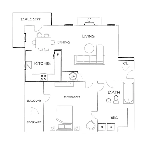 Sirona - Atlanta, GA - Furnished Diagram