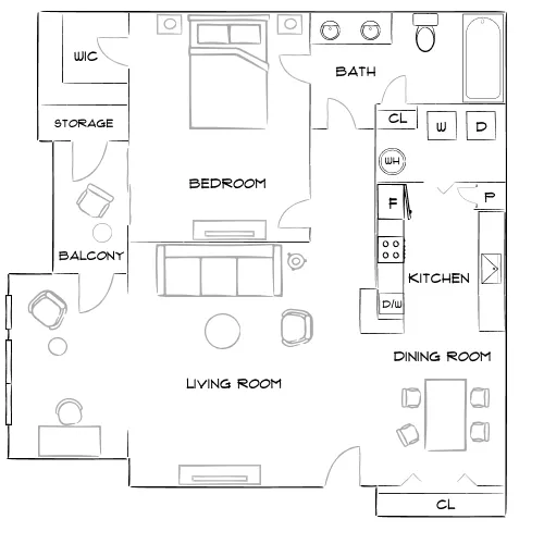 Sable Brookfield - Greenville, SC - Furnished Diagram
