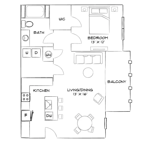 Aster at Lely Resort - Naples, FL - Furnished Diagram