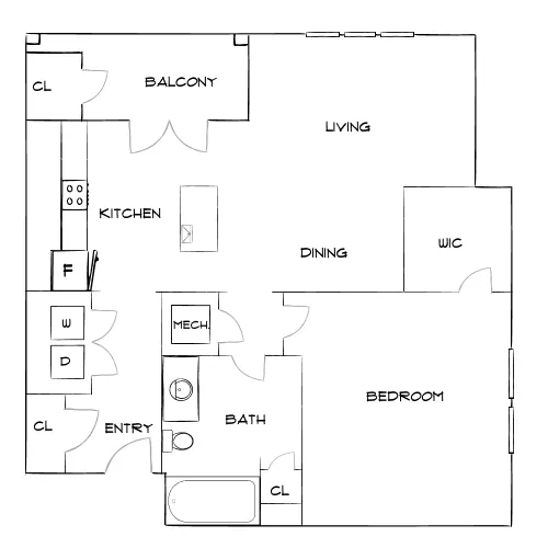 The Lodge at Hidden River - Tampa, FL - Diagram