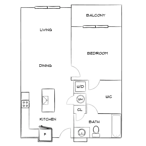 The Rosery - NW Largo, FL - Diagram