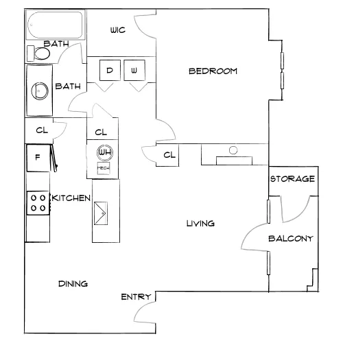 The Addison at Sandy Springs - Sandy Springs, GA - Diagram