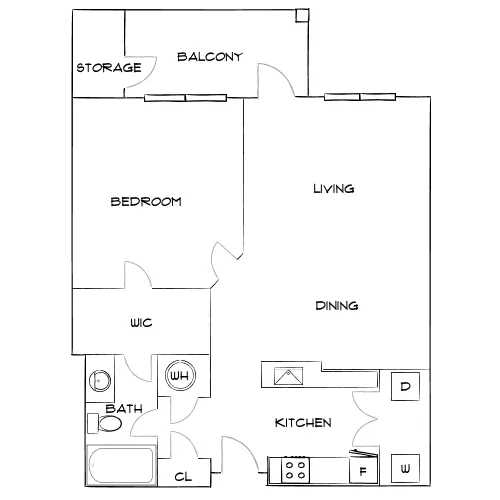1000 Spalding - Atlanta, GA - Diagram