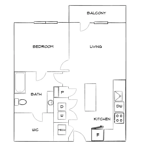 1760 Apartments - Lawrenceville, GA - Diagram