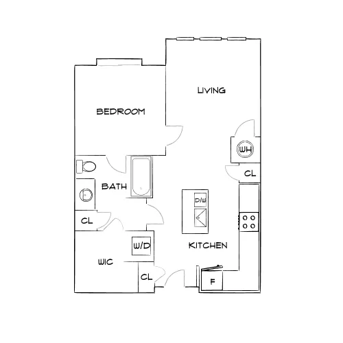 The Sawyer at One Bellevue Place - Nashville, TN - Diagram