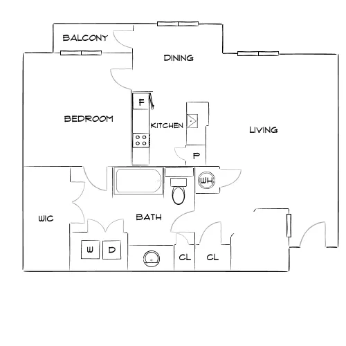Village at Baldwin Park - Orlando, FL - Diagram