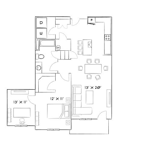 Grant Row Lofts - Thornton, CO - Diagram