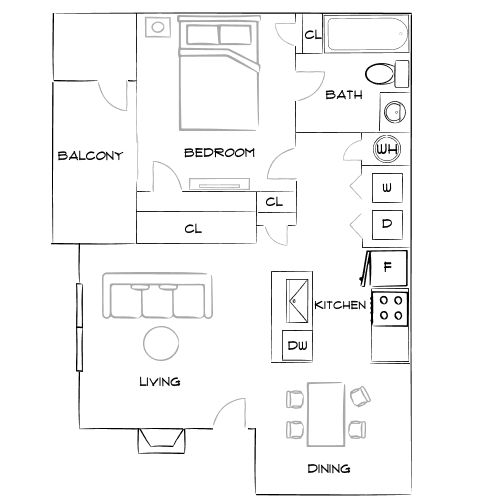 Windsor Falls - Raleigh, NC - Furnished Diagram