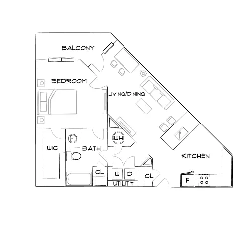 Forena Revelstoke - Fort Worth, TX - Furnished Diagram